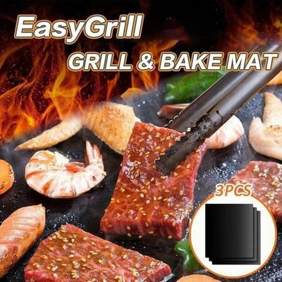 Cuttable Non-Stick BBQ Grill Mat For Easy Outdoor Cooking