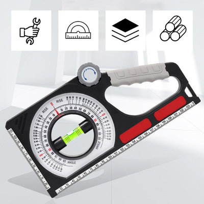 Portable Mechanical Inclinometer Precision Angle Measurement Tool