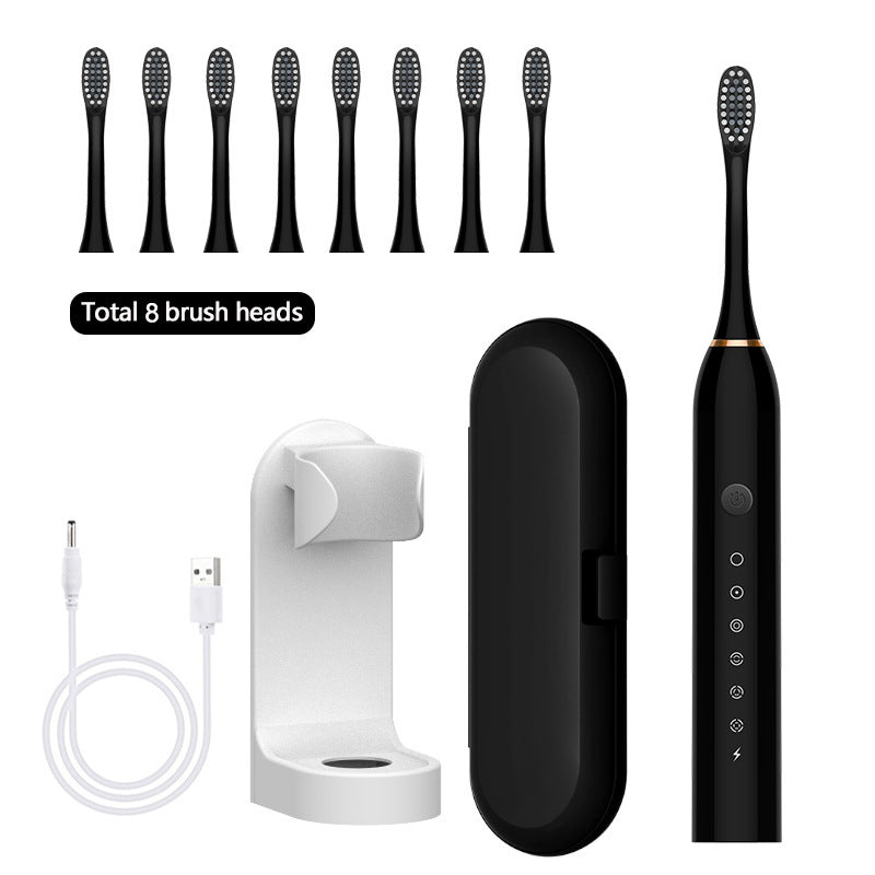 Portable Sonic Electric Toothbrush For Adults With Powerful Cleaning