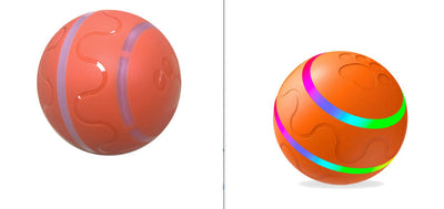 Automatic Cat Toy Ball USB Self Rotating Interactive Play Ball