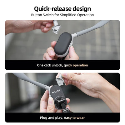 Magnetic Neck Mount For Phones Hands Free Convenient Holder