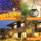 Solar Outdoor Lights Hanging Lantern Waterproof Garden Decor