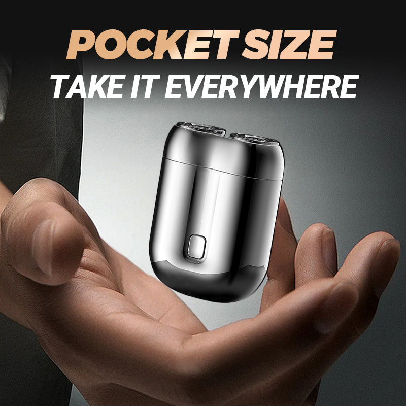 Pocket USB Mini Shaver Compact Rechargeable Electric Travel Razor