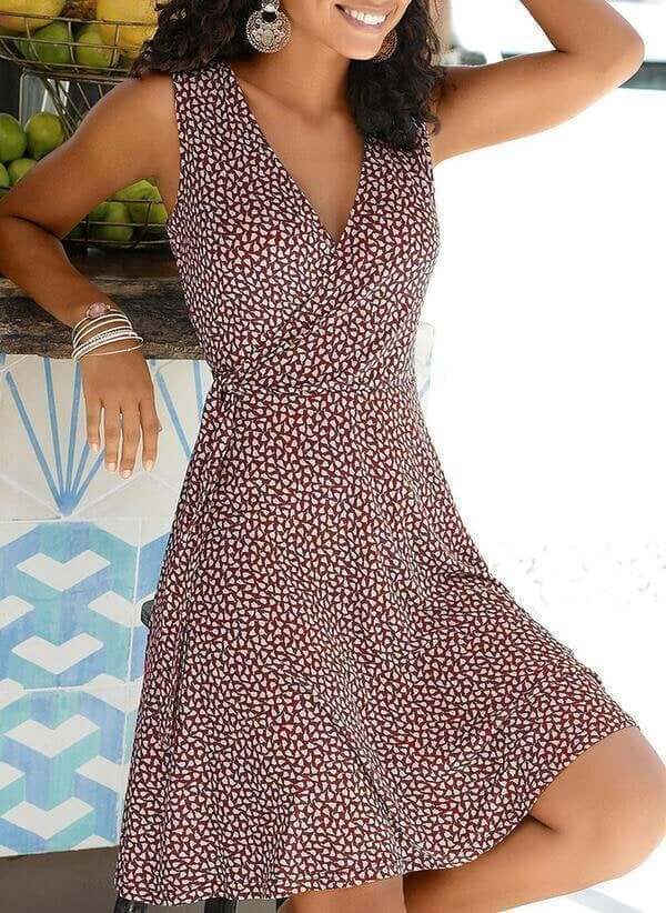 Women's Sleeveless Casual Dress Stylish Comfortable Summer Outfit