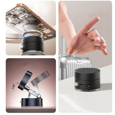 Foldable Portable Magnetic Phone Holder With Strong Vacuum Grip