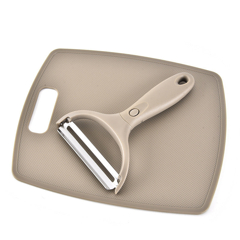 Multi-function Kitchen Peeler Set Stainless Steel Cutter Board Tools