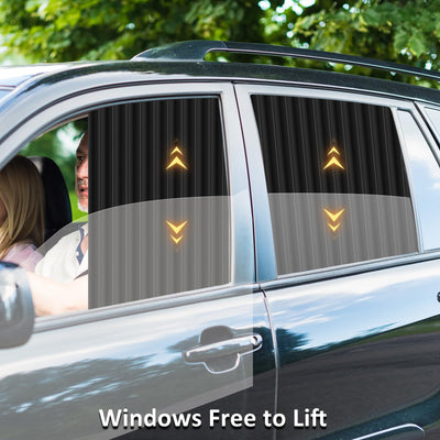 Universal Fit Magnetic Car Window Sunshade Side Privacy Shield