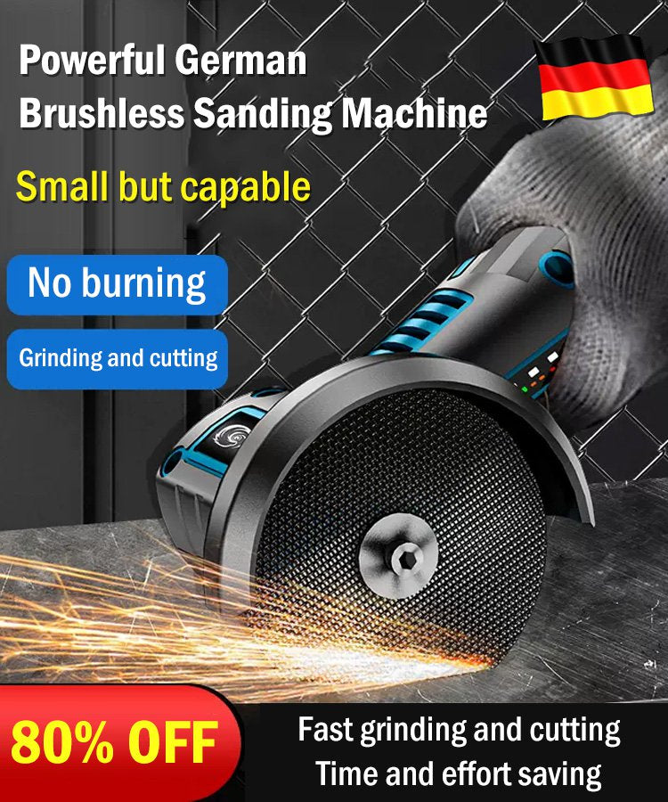 Mini Brushless Angle Grinder Compact Lightweight Power Tool