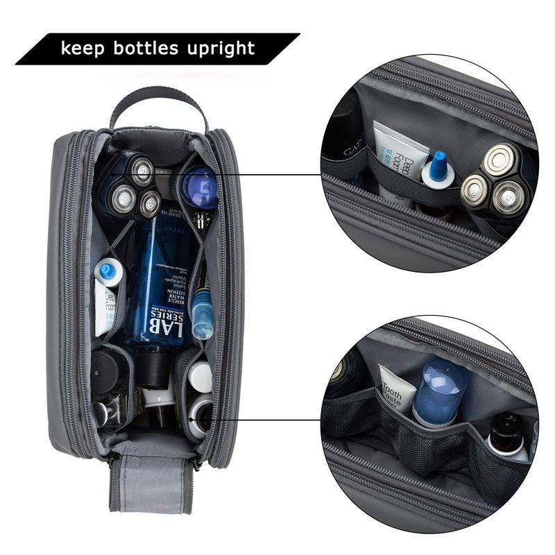 Large Capacity Wash Bag Durable Twill Travel Toiletry Organizer