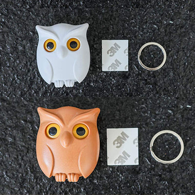 Owl Keychain Organizer Cute Entrance Decorative Holder