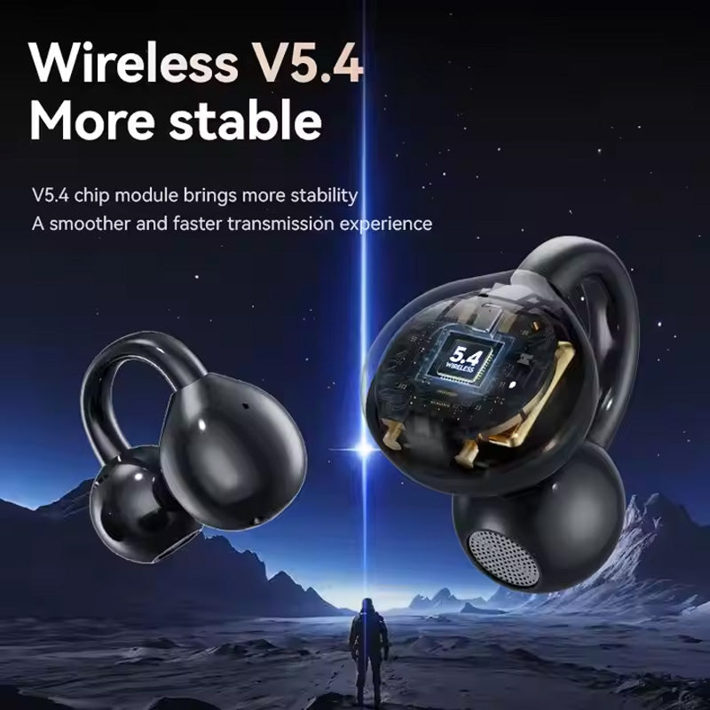 Smart Touchscreen Bluetooth Earbuds Wireless Noise Cancelling Earphones