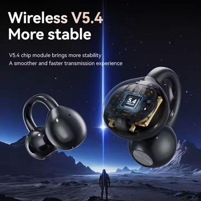 Smart Touchscreen Bluetooth Earbuds Wireless Noise Cancelling Earphones