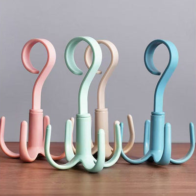 Thickened Durable Rotating Four-Claw Hook For Secure Hanging