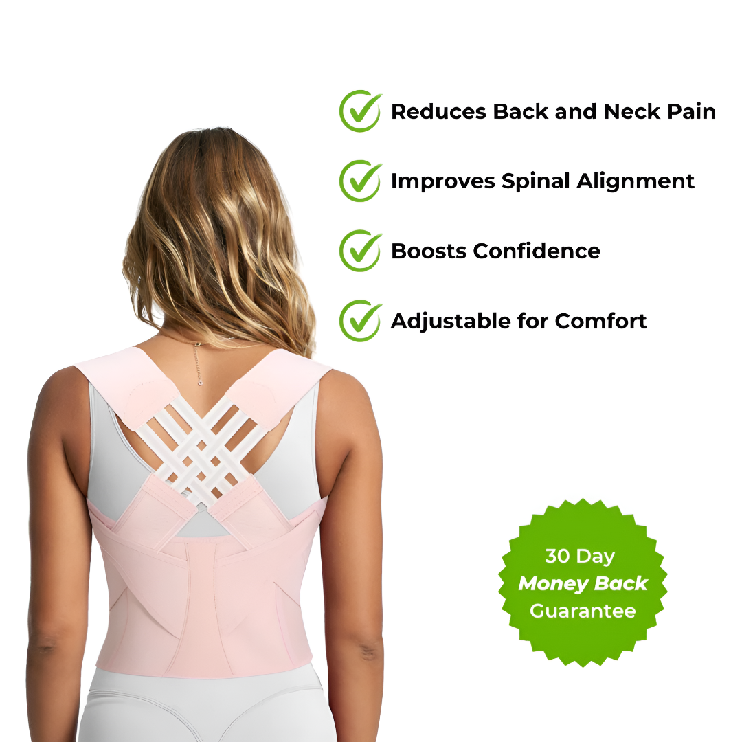 Adjustable Back Posture Corrector For Comfortable Spine Support
