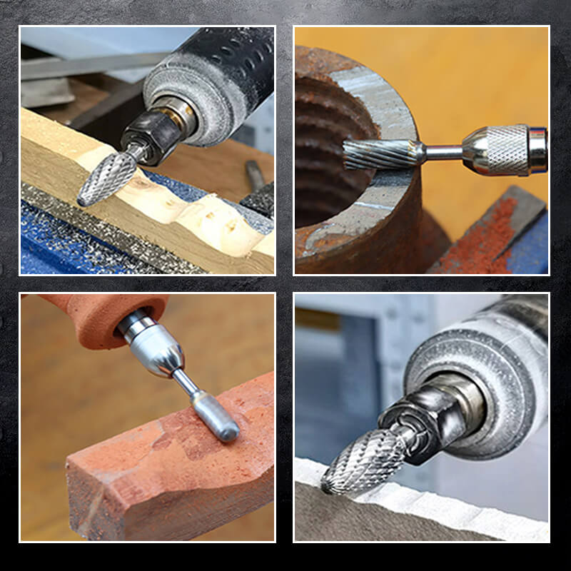 Tungsten Carbide Grinding Head Durable Steel Material Tool