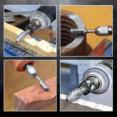 Tungsten Carbide Grinding Head Durable Steel Material Tool