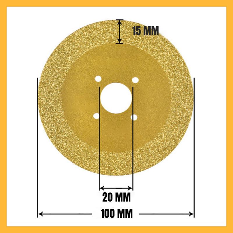 Super Fine Diamond Cutting Blade For Porcelain And Tiles