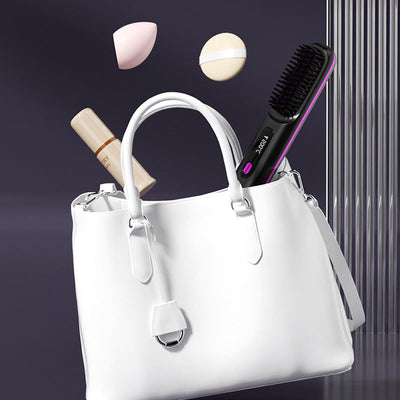Wireless Hair Straightener Cordless Portable Fast Heating Styling Tool