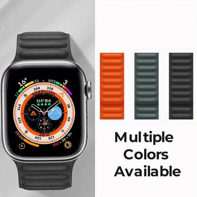 Magnetic Woven Twill Band For Apple Watch Comfortable Fit