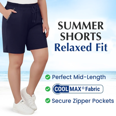 Unisex Ice Silk Quick Drying Stretch Shorts For Active Wear