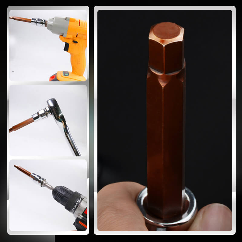 Hexagon Twelve Point Screwdriver Socket Head Tool