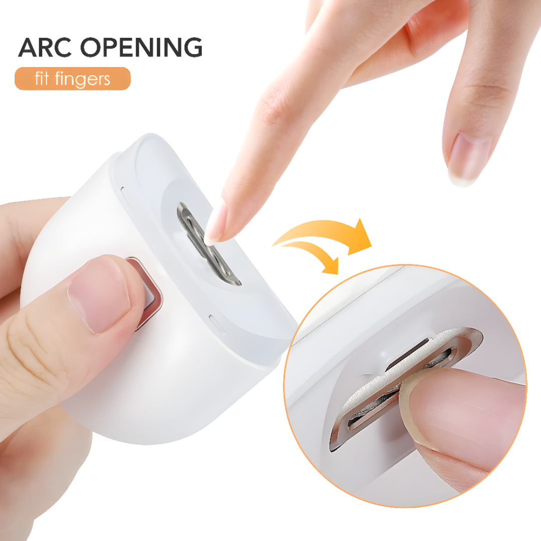 Automatic Nail Clipper Electric Rechargeable Portable Grooming Tool