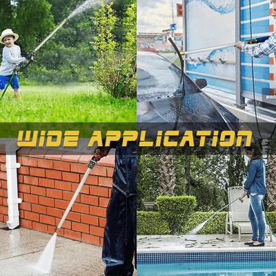 2-in-1 High Pressure Washer Powerful Cleaning Tool For Home Use