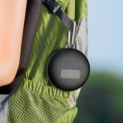 Bluetooth Speaker For Bike Handlebar With Waterproof And Portable Design