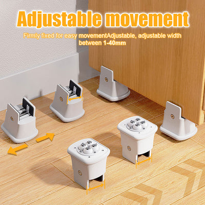 Height Adjustable Furniture Foot Pad With 360 Degree Rotation And Mobility