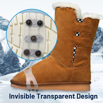 5-claw Non-slip Shoe Covers For Outdoor Hiking And Walking Safety