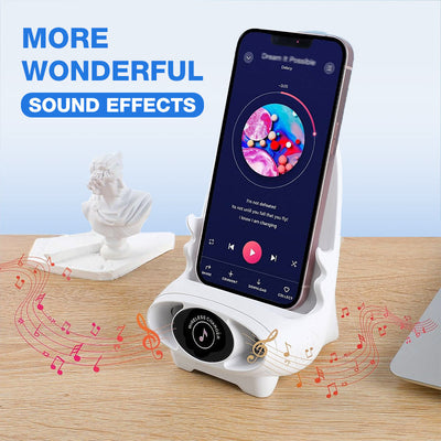 Mini Chair Wireless Fast Charger Phone Holder Multifunctional Design