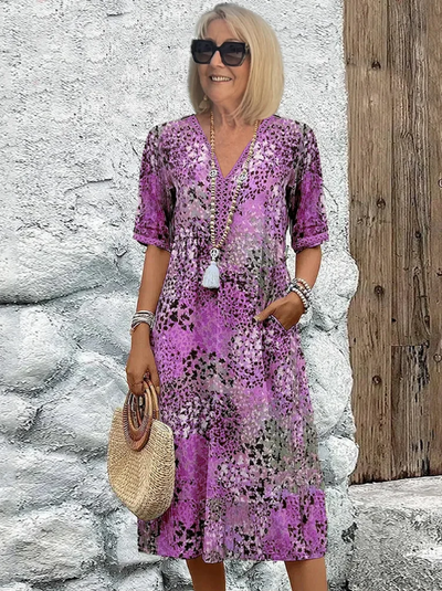 Vibrant Midi Dress Elegant Summer Style Perfect For Every Occasion