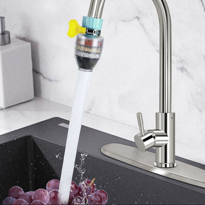Rotating Splash Proof Water Saving Faucet Nozzle Filter