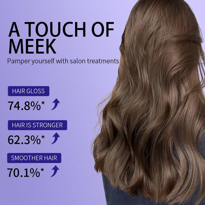 Purple Keratin Hair Mask Protects Color Neutralizes Brass Yellow Tones