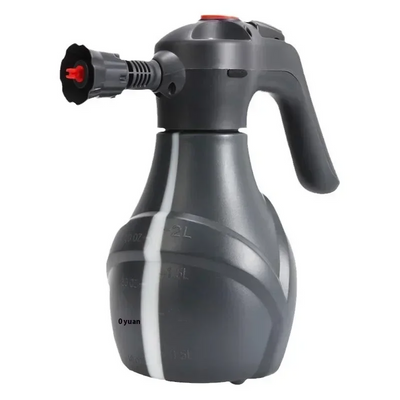 Electric Snow Foam Sprayer 2L Handheld Car Wash Foam Pot With Valve