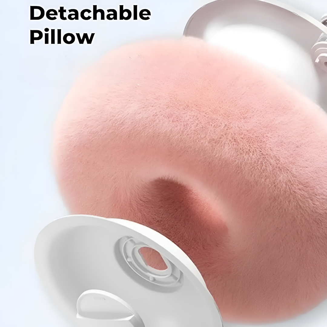 Adjustable Plush Tablet Stand Pillow With Storage Bowl For Bed