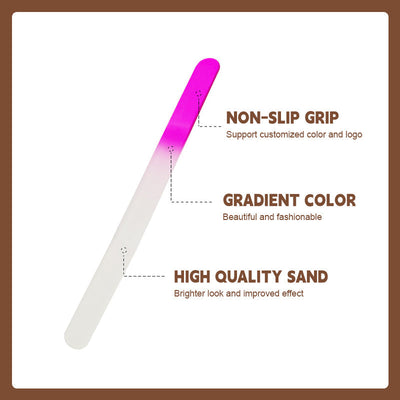 Crystal Glass Nail File For Gentle Durable Nail Care