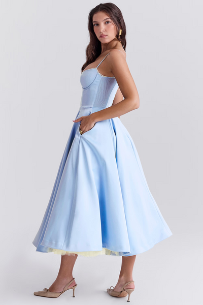 Sophie Luxury Long Dress Elegant Shaping Evening Gown