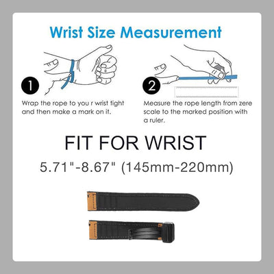 Magnetic Buckle Watch Strap Durable Comfortable Adjustable Band