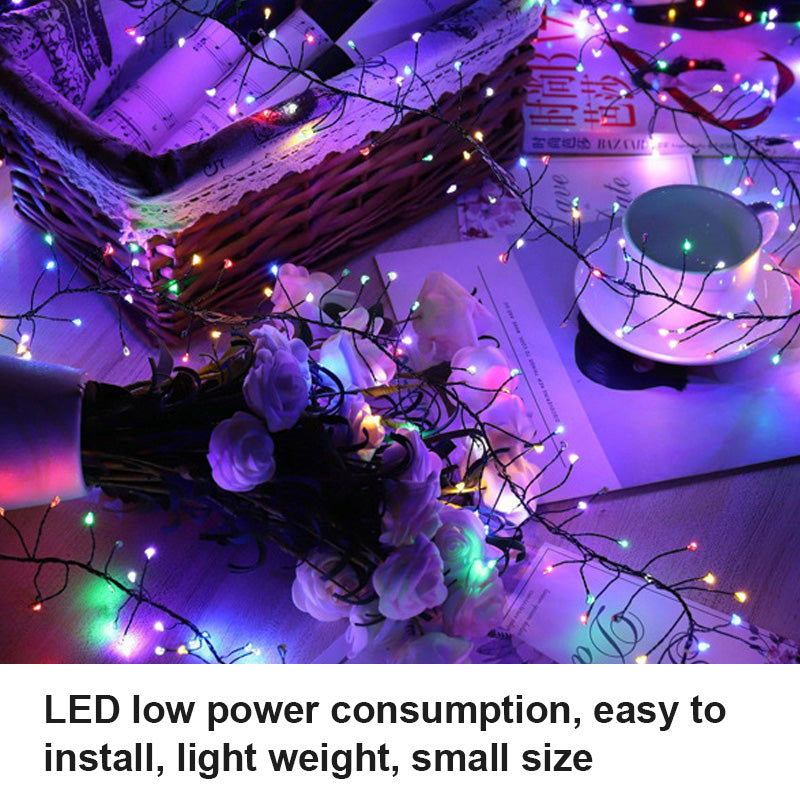 Copper Wire Light String Firecracker Style Decorative Lights