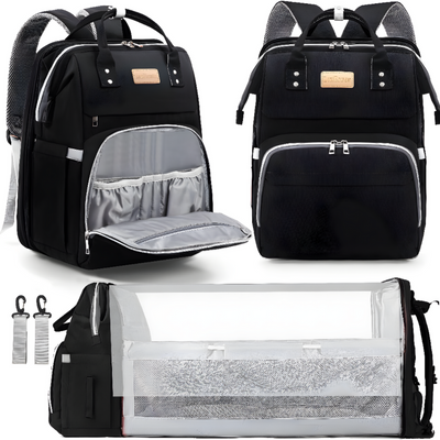 Portable Baby Crib Carry Bag Lightweight Travel Nursery Organizer