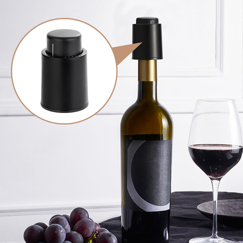 Push-type Vacuum Wine Stopper For Fresh Wine Preservation