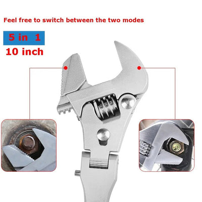 Telescopic Ratchet Wrench 5 In 1 With Adjustable Shaking Head