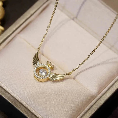 Angel Wings Necklace Elegant Pendant Jewelry For Women Gift