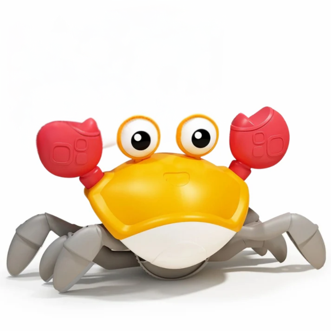 Tummy Time Toy Crawling Crab For Infant Development And Play
