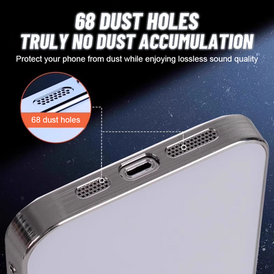 Brushed Titanium Phone Case Durable Protective Cover For Smartphones
