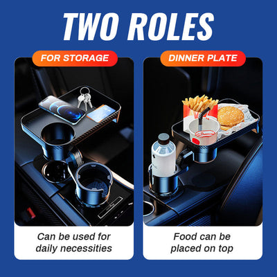 Car Cup Holder Extender For Extra Storage And Stability