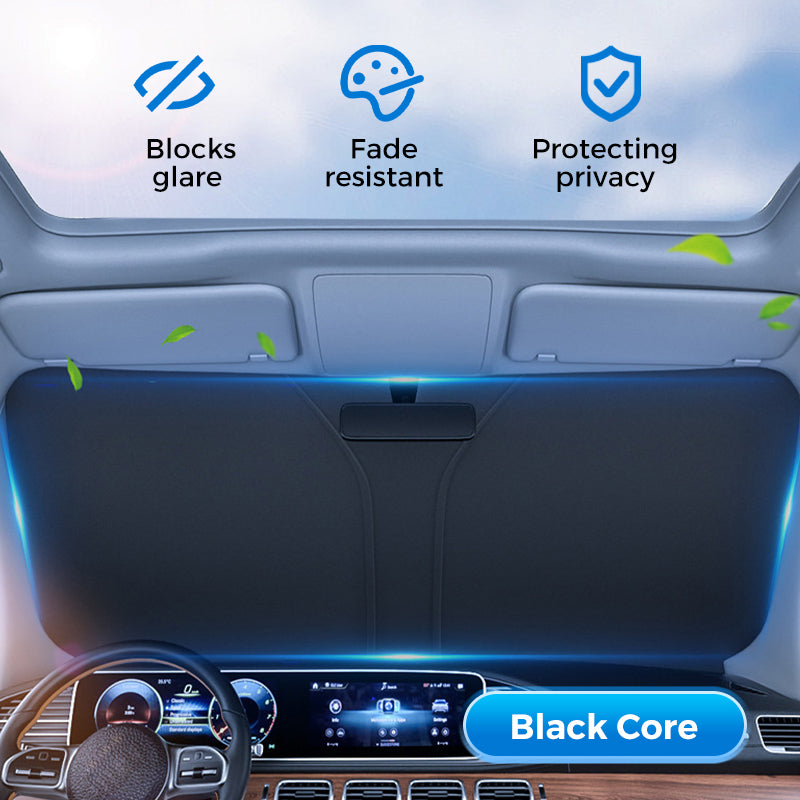 Universal Foldable Windshield Sun Shade For Cars And Trucks