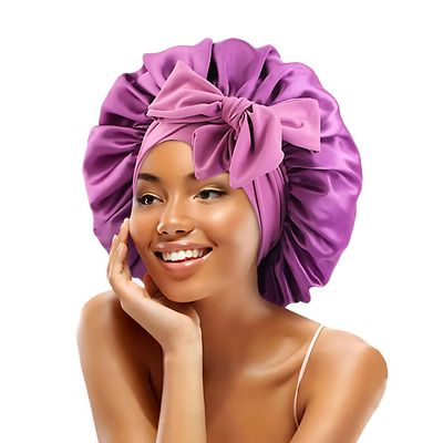 Silk Sleep Bonnet For Hair Protection And Smooth Styling