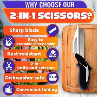 Clever Kitchen Cutter For Easy Food Preparation And Slicing